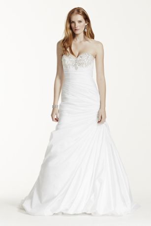 David's Bridal Sweetheart Dress